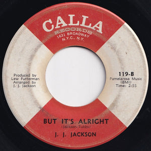 J. J. Jackson - Boogaloo Baby / But It's Alright (7 inch Record / Used)