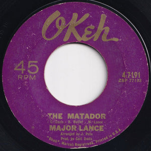 Major Lance - The Matador / Gonna Get Married (7 inch Record / Used)