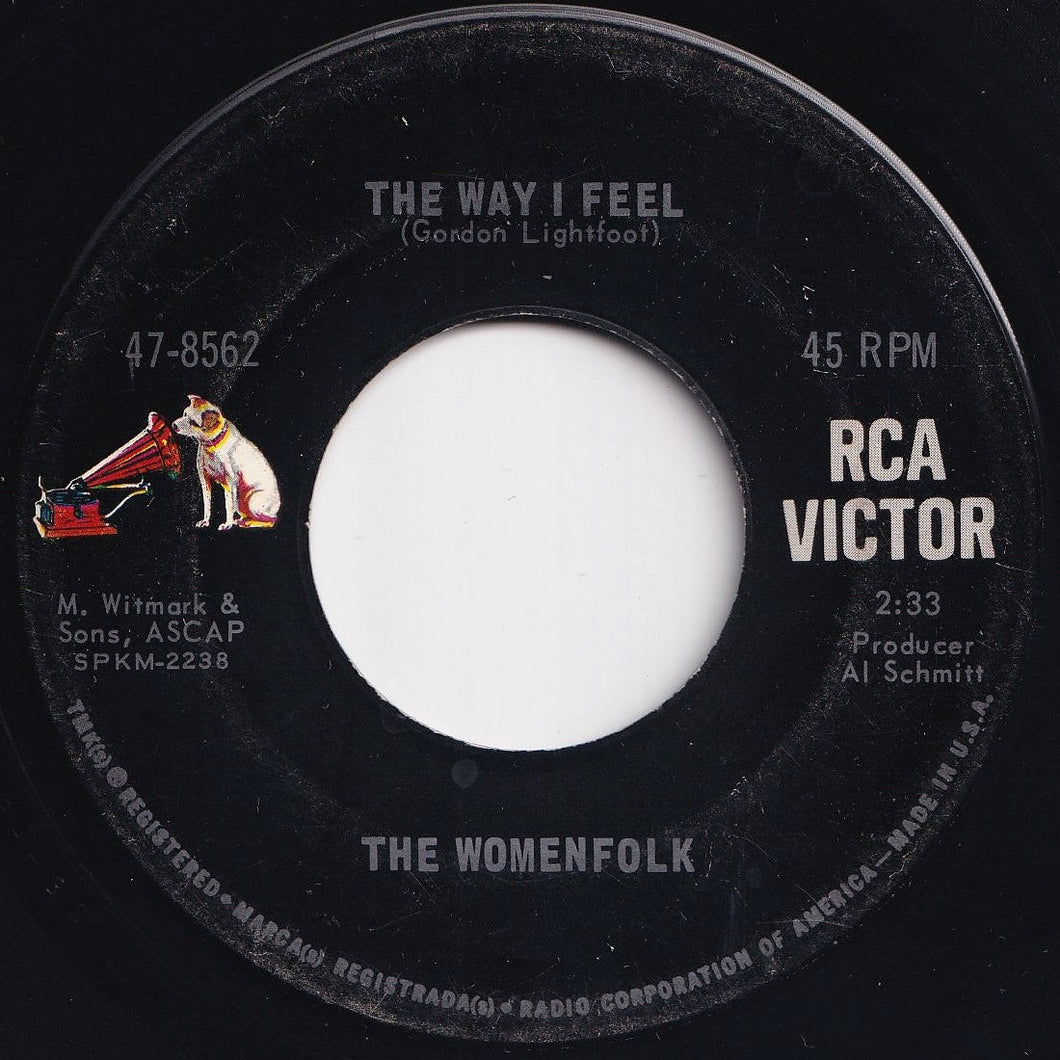 Womenfolk - My Heart Tells Me To Believe / The Way I Feel (7 inch Record / Used)