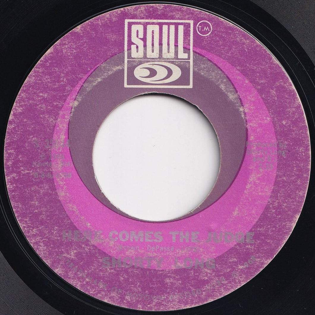 Shorty Long - Here Comes The Judge / Sing What You Wanna (7 inch Record / Used)