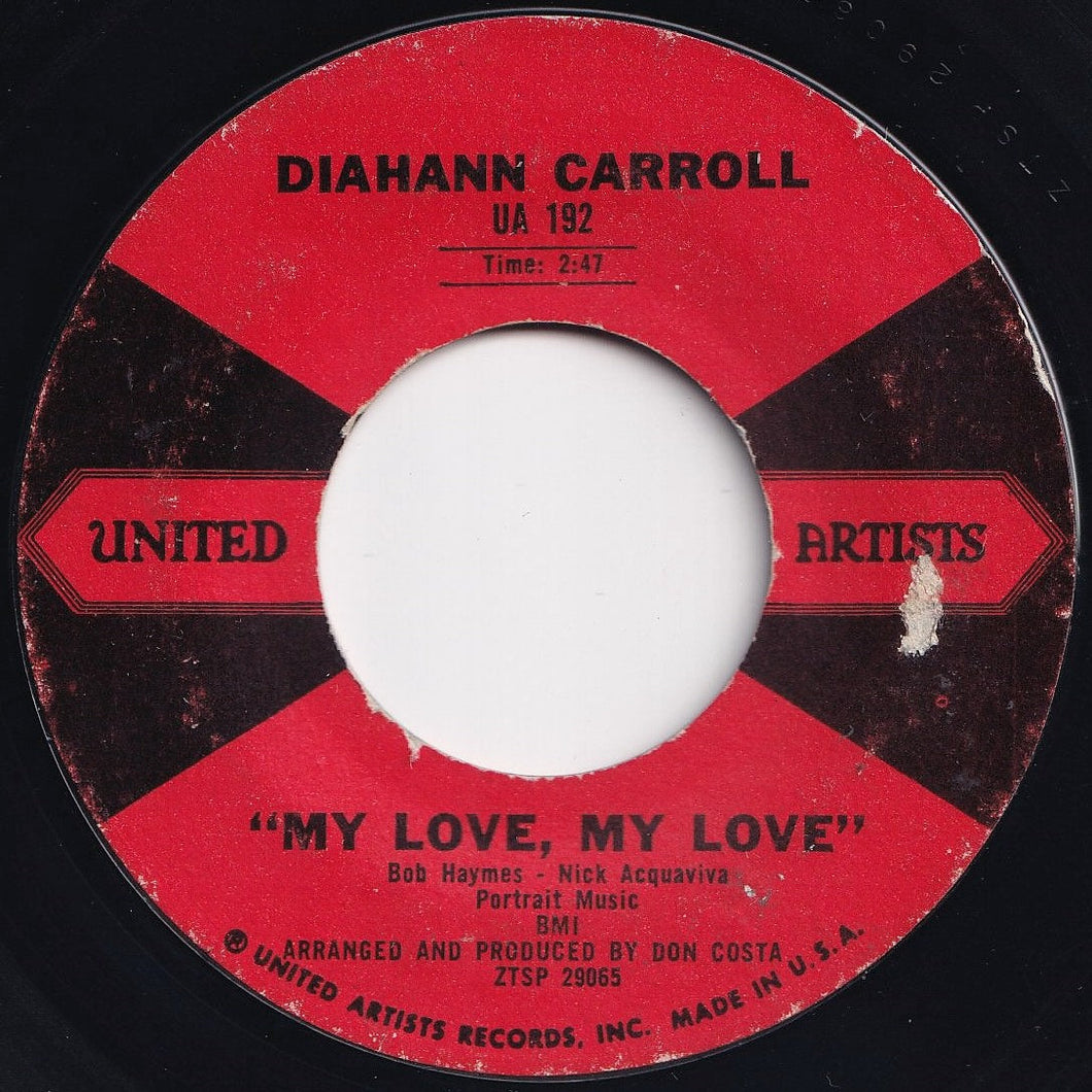 Diahann Carroll - My Love, My Love / Again (7 inch Record / Used)