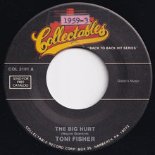 Load image into Gallery viewer, Toni Fisher / Gogie Grant - The Big Hurt / The Wayward Wind (7 inch Record / Used)
