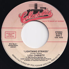 Load image into Gallery viewer, Lou Christy / Every Mothers Son - Lightning Strikes / Come On Down To My Boat (7 inch Record / Used)
