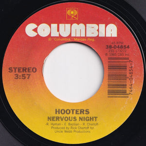 Hooters - All You Zombies / Nervous Night (7 inch Record / Used)