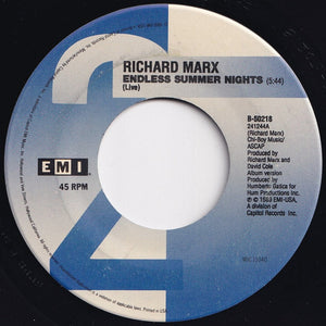 Richard Marx - Angelia / Endless Summer Nights (Live) (7 inch Record / Used)