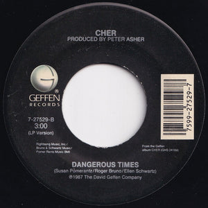 Cher - After All (Love Theme From Chances Are) / Dangerous Times (7 inch Record / Used)