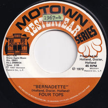 画像をギャラリービューアに読み込む, Four Tops - Bernadette / 7----Rooms Of Gloom (7 inch Record / Used)
