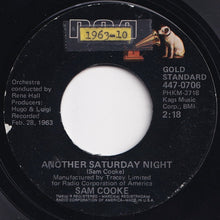 Load image into Gallery viewer, Sam Cooke - Another Saturday Night / Send Me Some Lovin&#39; (7 inch Record / Used)
