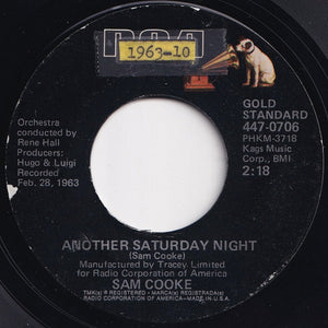 Sam Cooke - Another Saturday Night / Send Me Some Lovin' (7 inch Record / Used)