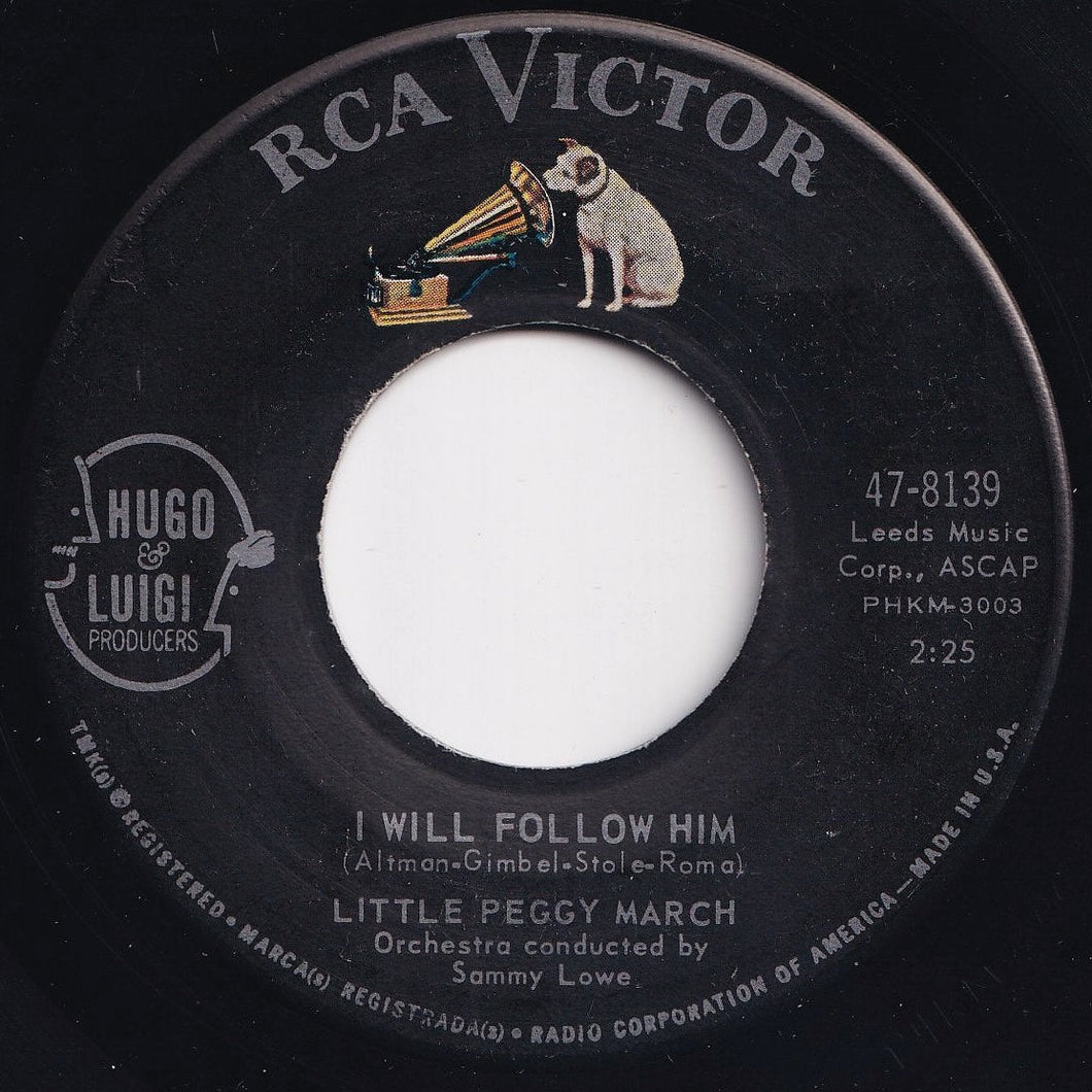 Little Peggy March - I Will Follow Him / Wind-Up Doll (7 inch Record / Used)