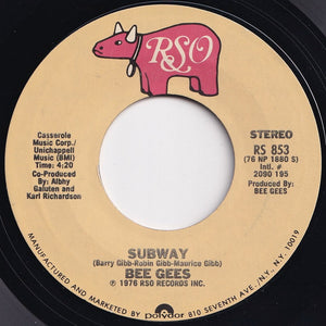 Bee Gees - You Should Be Dancing / Subway (7 inch Record / Used)