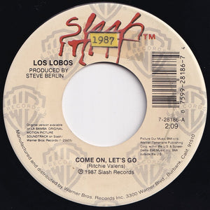 Los Lobos - Come On, Let's Go / Ooh! My Head (7 inch Record / Used)