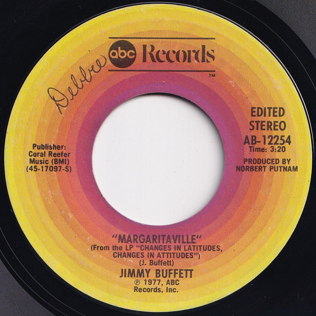 Jimmy Buffett - Margaritaville / Miss You So Badly (7 inch Record / Used)