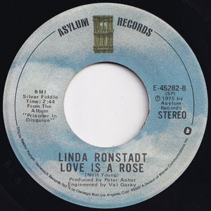 Linda Ronstadt - Heat Wave / Love Is A Rose (7 inch Record / Used)