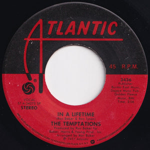 Temptations - In A Lifetime / I Could Never Stop Loving You (7 inch Record / Used)