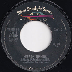 Spencer Davis Group - Gimme Some Lovin' / Keep On Running  (7 inch Record / Used)