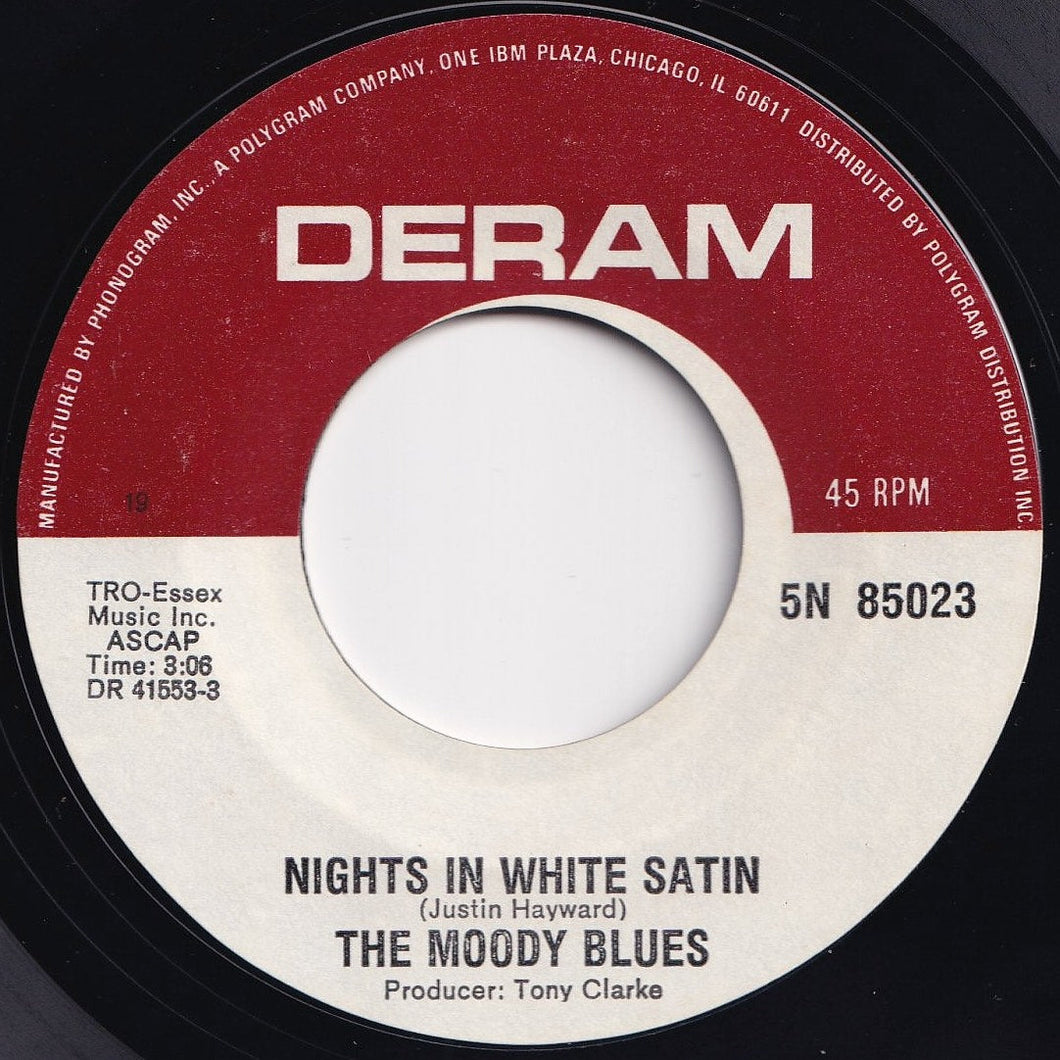 Moody Blues - Nights In White Satin / Cities (7 inch Record / Used)