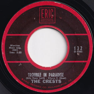 Crests - Sixteen Candles / Trouble In Paradise (7 inch Record / Used)