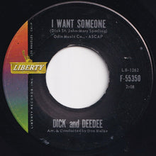 Load image into Gallery viewer, Dick And DeeDee - The Mountain&#39;s High / I Want Someone (7 inch Record / Used)
