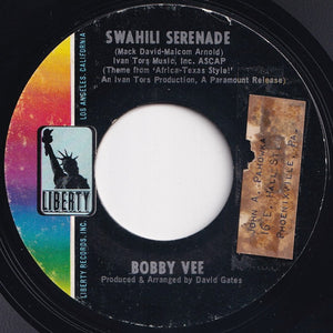 Bobby Vee - Come Back When You Grow Up / Swahili Serenade (7 inch Record / Used)