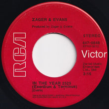 Load image into Gallery viewer, Zager &amp; Evans - In The Year 2525 (Exordium &amp; Terminus) / Mr. Turnkey (7 inch Record / Used)
