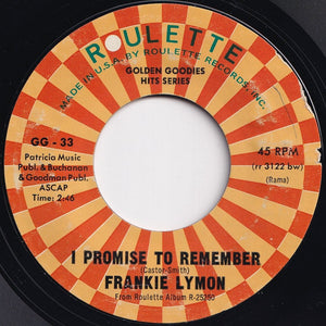 Frankie Lymon - ABC's Of Love / I Promise To Remember (7 inch Record / Used)