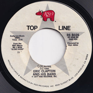 Eric Clapton And His Band - Promises / Cocaine (7 inch Record / Used)