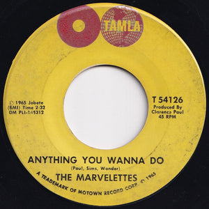 Marvelettes - Don't Mess With Bill / Anything You Wanna Do (7 inch Record / Used)