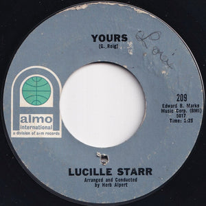 Lucille Starr - Jolie Jacqueline / Yours (7 inch Record / Used)