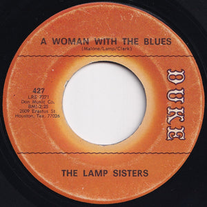 Lamp Sisters - A Woman With The Blues / I Thought It Was All Over (7 inch Record / Used)