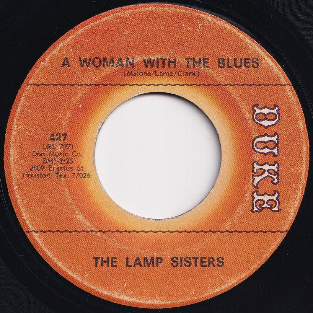 Lamp Sisters - A Woman With The Blues / I Thought It Was All Over (7 inch Record / Used)