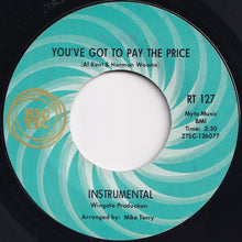 画像をギャラリービューアに読み込む, Al Kent - Where Do I Go From Here / You&#39;ve Got To Pay The Price (Instrumental) (7 inch Record / Used)
