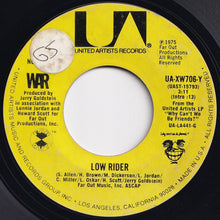 画像をギャラリービューアに読み込む, War - Low Rider / Low Rider (7 inch Record / Used)
