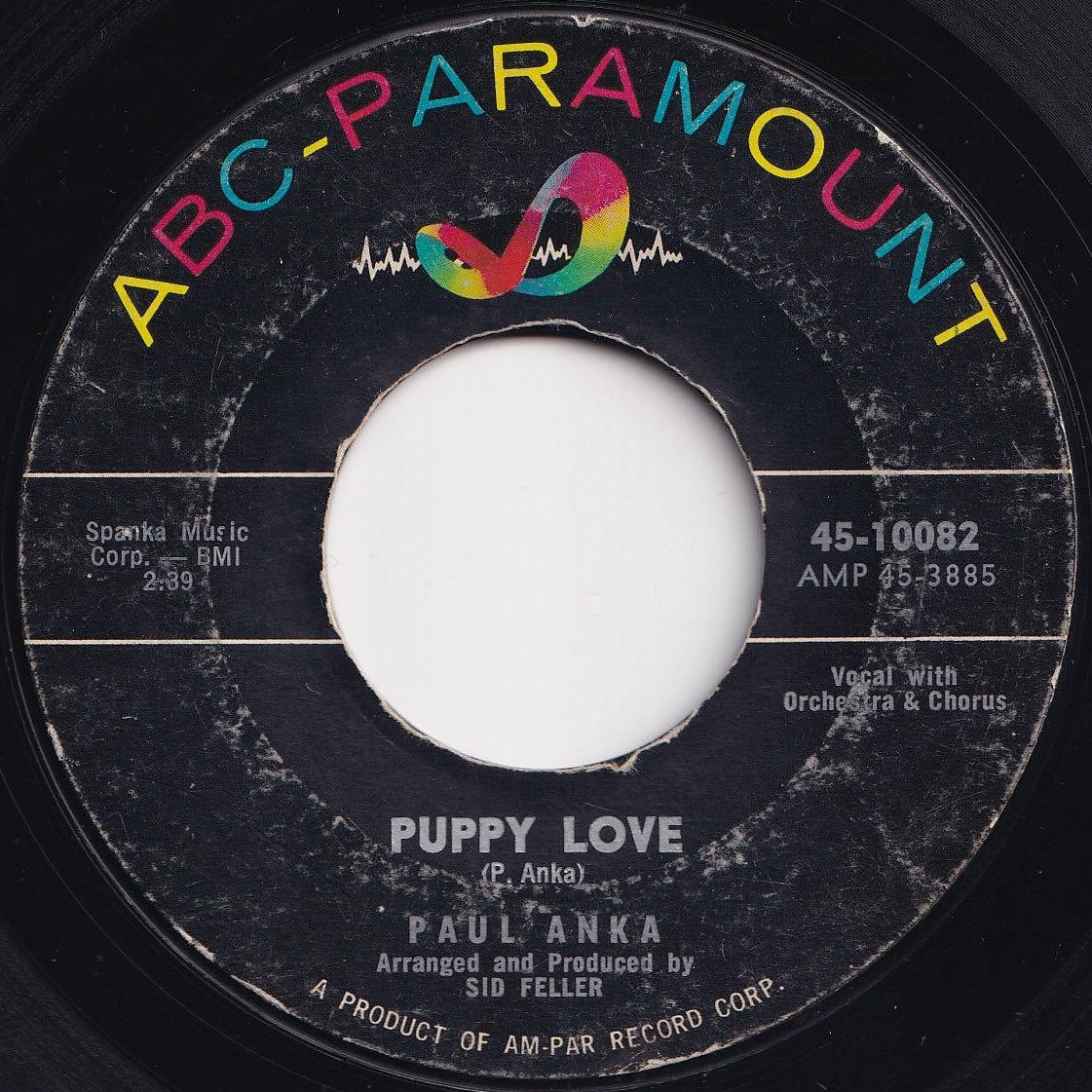 Paul Anka - Puppy Love / Adam And Eve (7 inch Record / Used) – Solidity Records