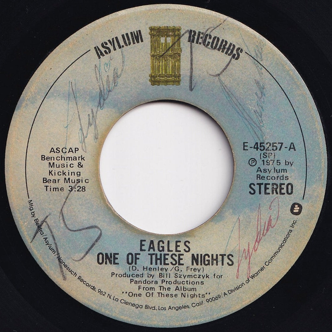 Eagles - One Of These Nights / Visions (7 inch Record / Used)