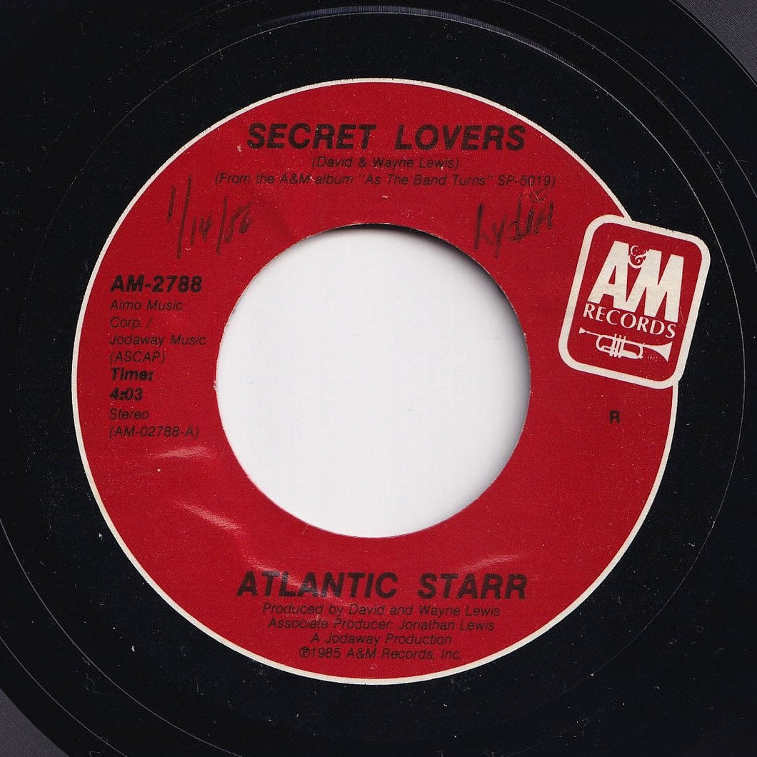 Atlantic Starr - Secret Lovers / Thank You (7 inch Record / Used)