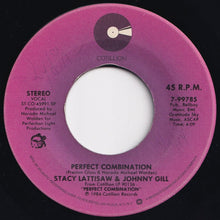 画像をギャラリービューアに読み込む, Stacy Lattisaw, Johnny Gill - Perfect Combination / Heartbreak Look (7 inch Record / Used)
