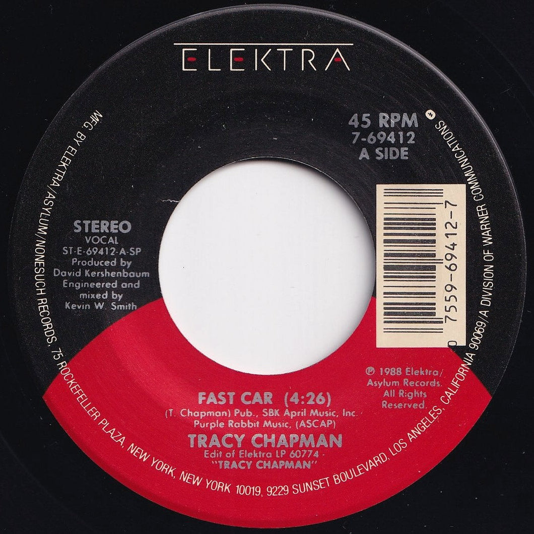 Tracy Chapman - Fast Car / For You (7 inch Record / Used)