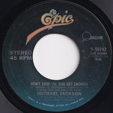 Load image into Gallery viewer, Michael Jackson - Don&#39;t Stop &#39;Til You Get Enough / I Can&#39;t Help It (7 inch Record / Used)
