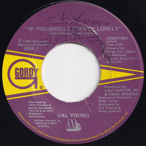 Val Young - If You Should Ever Be Lonely / (Instrumental) (7 inch Record / Used)