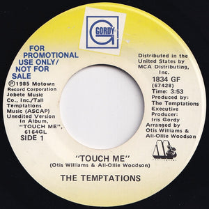 Temptations - Touch Me / Touch Me (7 inch Record / Used)