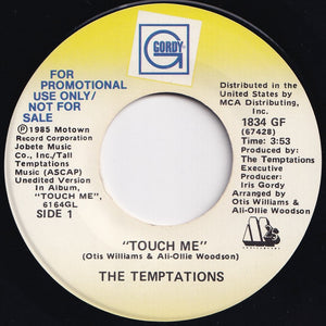 Temptations - Touch Me / Touch Me (7 inch Record / Used)