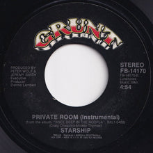 Load image into Gallery viewer, Starship - We Built This City / Private Room (Instrumental) (7 inch Record / Used)
