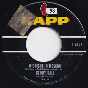 Kenny Ball And His Jazzmen - Midnight In Moscow / American Patrol (7 inch Record / Used)