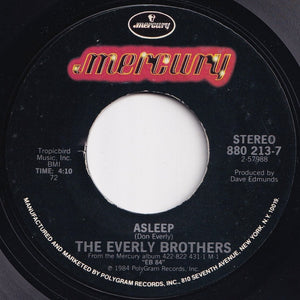 Everly Brothers - On The Wings Of A Nightingale / Asleep (7 inch Record / Used)