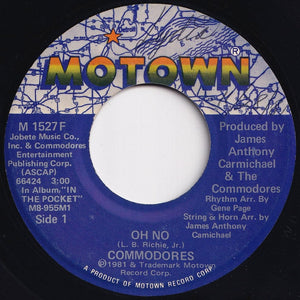 Commodores - Oh No / Lovin' You (7 inch Record / Used)