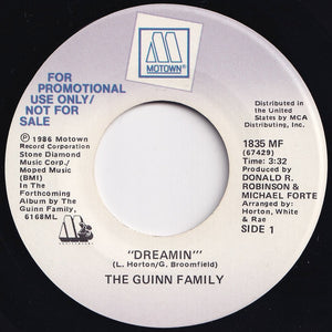 Guinn Family - Dreamin' / Dreamin' (7 inch Record / Used)