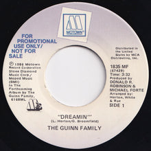 画像をギャラリービューアに読み込む, Guinn Family - Dreamin&#39; / Dreamin&#39; (7 inch Record / Used)
