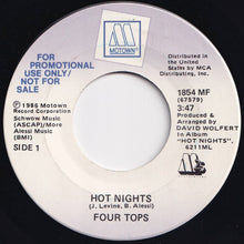 画像をギャラリービューアに読み込む, Four Tops - Hot Nights / Hot Nights (7 inch Record / Used)
