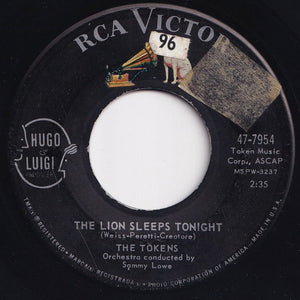 Tokens - The Lion Sleeps Tonight / Tina (7 inch Record / Used)